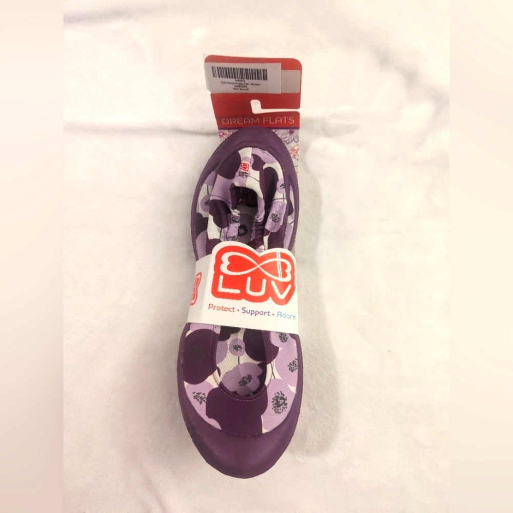 Dream Flats in purple poppy